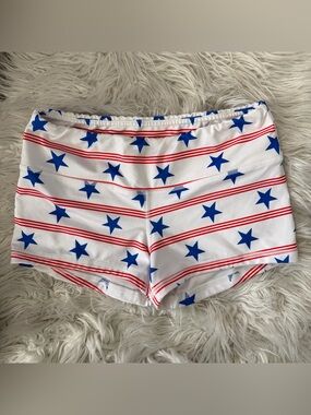 Fleo Stars + Stripes White - Small